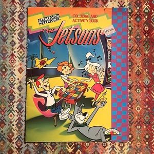 Vintage 1997 Cartoon Network The Jetsons Coloring And Activity Book